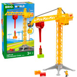 Brio Construction Crane with Lights