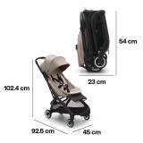 Bugaboo Butterfly Stroller - Desert Taupe