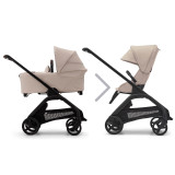 Bugaboo Dragonfly Essential Bundle - Black/Desert Taupe