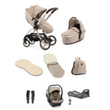 egg® 3 Luxury Shell i-Size Bundle - Feather