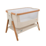 Tutti Bambini CoZee® Bedside Crib Essentials Bundle - Scandinavian Walnut/Ecru