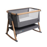 Tutti Bambini CoZee® Air Bedside Crib Ultimate Bundle - Oak/Charcoal