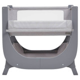 Shnuggle Air Lite Bedside Crib - Grey