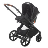 Jane Muum-4 + Sweet + Koos i-Size 10 Piece Travel System Bundle - Cold Black