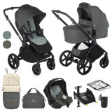 Jane Muum-4 + Sweet + Koos i-Size 10 Piece Travel System Bundle - Botanic