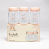 Fraupow Milk Storage Bottles (3 Pack)
