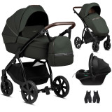 Noordi Luno All-Trails 3-in-1 Travel System - Forest Green