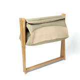 Clair de Lune Organic Folding Crib - Sage