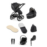 egg® 3 Luxury Cloud T i-Size Bundle - Carbonite