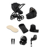 egg® 3 Luxury Pebble 360 Pro i-Size Special Edition Bundle - Houndstooth Black