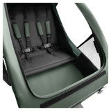 Hauck Dryk Duo Plus Bike Trailer & Buggy - Dark Green