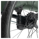 Hauck Dryk Duo Plus Bike Trailer & Buggy - Dark Green