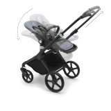 Bugaboo Fox Cub Complete + Cabriofix i-Size & Base - Black/Stormy Blue