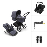 Bugaboo Fox Cub Cabriofix i-Size Travel System - Black/Stormy Blue