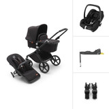 Bugaboo Fox Cub Complete + Cabriofix i-Size & Base - Black/Midnight Black