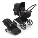 Bugaboo Fox Cub Complete + Cloud T i-Size & Base - Black/Midnight Black