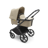 Bugaboo Fox Cub Complete + Cloud T i-Size & Base - Black/Desert Beige