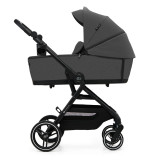 Kinderkraft YOXI 3-in-1 Pram & Car Seat Bundle - Moonlight Grey