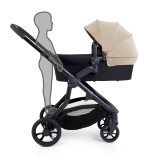 iCandy Orange 4 Twin Pushchair Bundle - Latte/Black