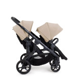 iCandy Orange 4 Twin Pushchair Bundle - Latte/Black