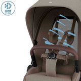 Maxi Cosi Fame - Twillic Truffle with Brown Wheels