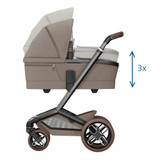 Maxi Cosi Fame - Twillic Truffle with Brown Wheels