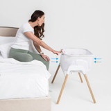 Zummi Nested Glide & Go 3 in 1 Crib - White