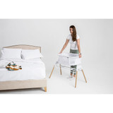 Zummi Nested Glide & Go 3 in 1 Crib - White