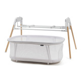 Zummi Nested Glide & Go 3 in 1 Crib - White