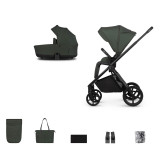 Venicci Claro 2-in-1 Pushchair (8-Piece Bundle) - Forest