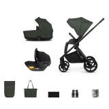 Venicci Claro 3-in-1 Engo Travel System (9-Piece Bundle) - Forest