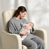 Silver Cross Carmel Nursing Chair - Almond/Cream