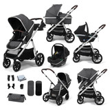 Zummi Zap Travel System - Grey