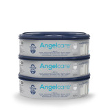 Angelcare Classic XL Nappy Bin Starter Set - White