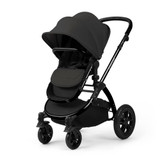 Ickle Bubba Stomp Luxe Cirrus Travel System - Black/Charcoal Grey/Black