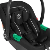 Ickle Bubba Stomp Luxe Cirrus Travel System - Black/Charcoal Grey/Black
