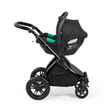 Ickle Bubba Stomp Luxe Cirrus Travel System - Black/Pearl Grey/Black