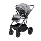 Babymore Chia Pram & Pushchair - Pearl Grey