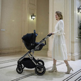Babymore Chia Coco i-Size & Base Travel System - Pearl Grey