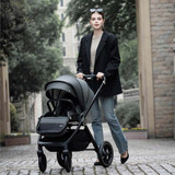 Babymore Kai Coco i-Size & Base Travel System - Forest Grey