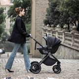 Babymore Kai Coco i-Size & Base Travel System - Forest Grey