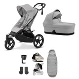 Cybex Avi Spin Essentials Bundle - Fog Grey