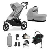 Cybex Avi Spin Comfort Aton B2 Bundle - Fog Grey