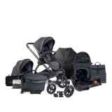 iCandy Peach 7 All Terrain Complete Bundle + Cocoon & Base - Storm
