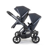 iCandy Peach 7 All Terrain Twin Complete Car Seat Bundle - Storm