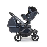 iCandy Peach 7 All Terrain Twin Complete Car Seat Bundle - Storm