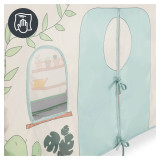 Hauck Travel Cot Cover - Plants