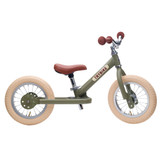 Trybike Matte 2-in-1 Balance Trike - Vintage Green