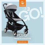 Stokke® YOYO³ Stroller from newborn to toddler - Aqua
