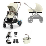 Cybex e-Gazelle S Taupe Essentials Bundle - Seashell Beige